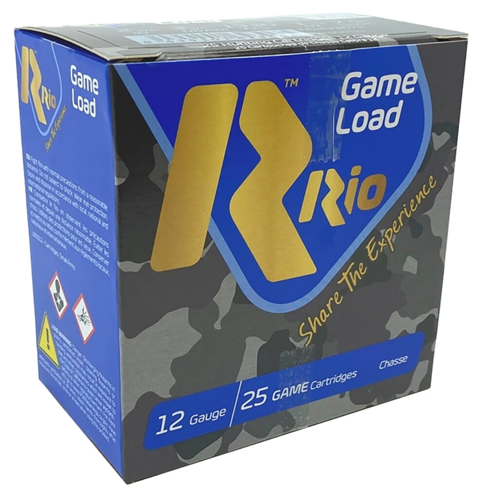 Rio Game Load High Velocity 12 Gauge 2.75" 1-1/4 oz #7.5 Shot 250-Round Case TGHV3675