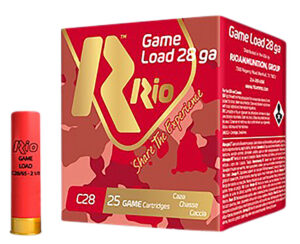 Rio Ammunition Game Load Heavy Field 28 Gauge 2-3/4" 1 oz #8 Shot 250-Round Case RCHV288