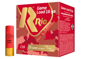 Rio Ammunition Game Load 16 Gauge 2.75" 1-1/8 oz #7.5 Shot 250-Round Case RCHV1675