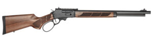 Smith & Wesson 14385 1854 30-30 Win 6+1 20" Black Armornite Threaded Barrel, Black Armornite Stainless Steel Receiver w/Picatinny Rail, Walnut Fixed Stock