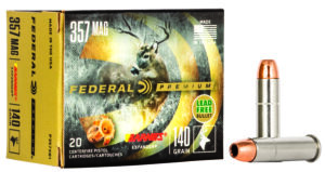 Federal Premium 357Mag 140gr Barnes Expander BRX 20 Per Box
