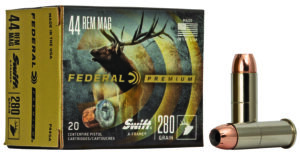 Federal Premium 44 Rem Mag 280gr Swift A Frame 20 Per Box