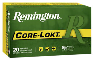 Remington Core-Lokt 243 Win 100 Gr Pointed Soft Point 20-Round Box 27802