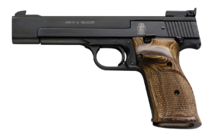 SMITH AND WESSON 41 22LR 10+1 BLUE/WOOD 5.5" AS