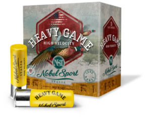 NobelSport Heavy Game High Velocity 20 Ga 2-3/4" 1 oz #8 Shot 250-Round Case ANSVE208