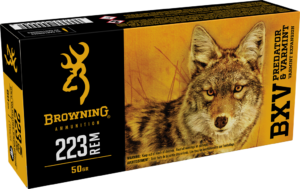Browning 223 Remington 50 Grain BXV Predator and Varmint Expansion 20 Rounds